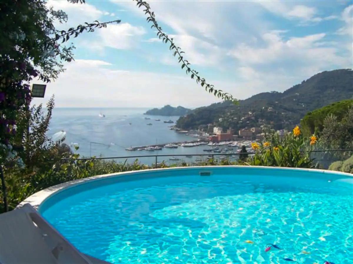 L'Uliveto Di Santa Con Piscina Villa Santa Margherita Ligure Buitenkant foto