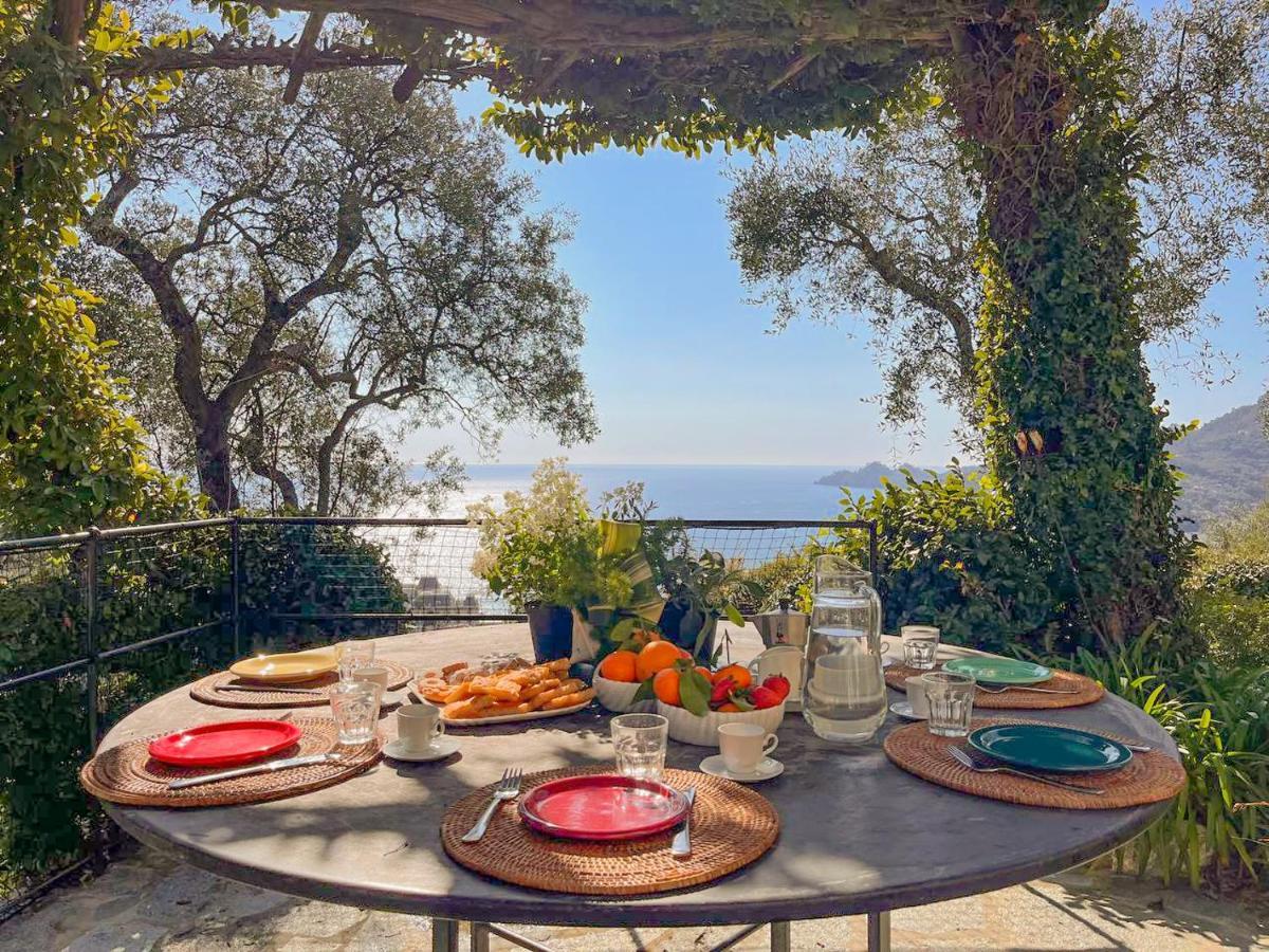 L'Uliveto Di Santa Con Piscina Villa Santa Margherita Ligure Buitenkant foto